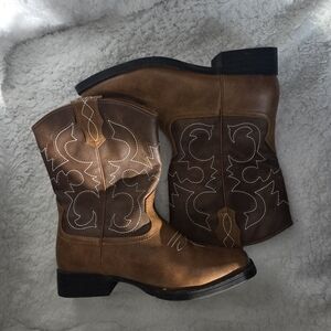 Wonder Nation Brown Kids Boots